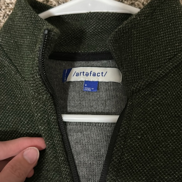 Men’s Green Pullover Sweatshirt – Size Medium, Casual Comfort - Picture 2 of 2